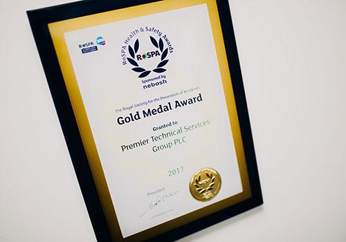 rospa-gold-medal