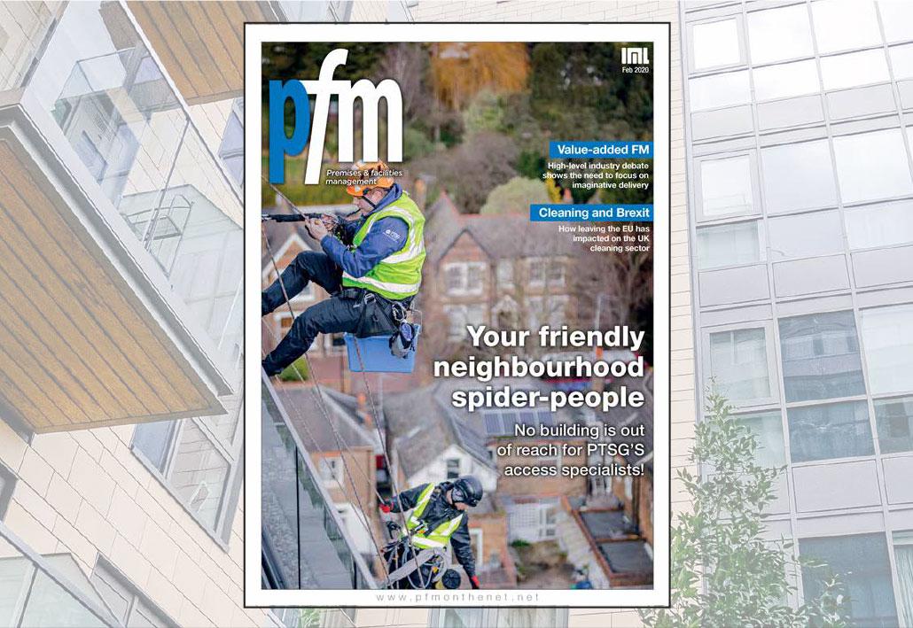 PTSG’s rope access engineers are PFM’s cover stars - PTSG