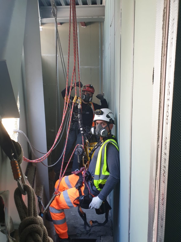 PTSG engaged in fire-proofing project in London