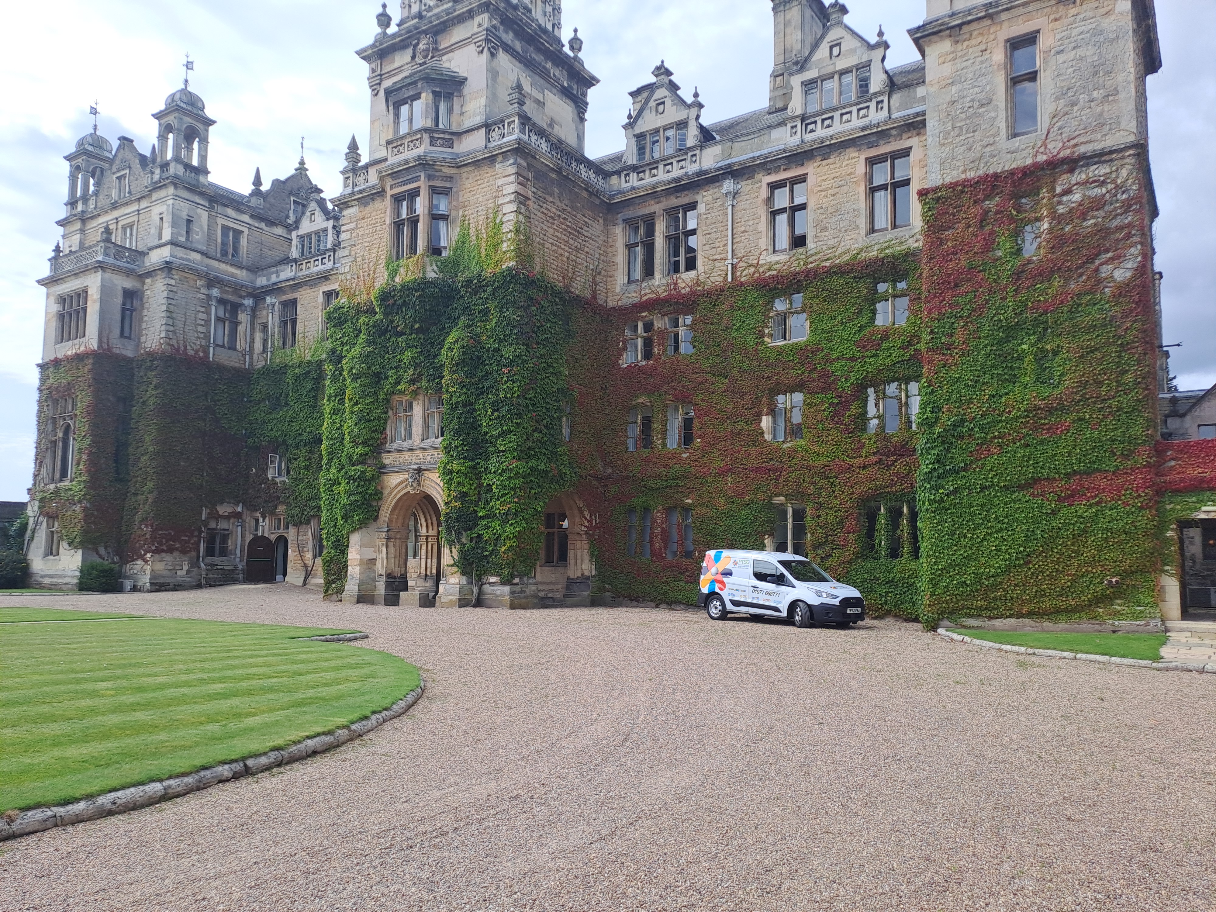 PTSG books in at Thoresby Hall Hotel 
