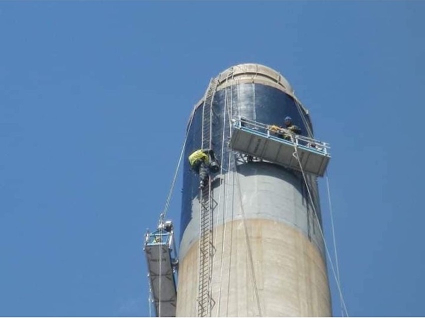 PTSG demonstrates why chimney protection is good practice