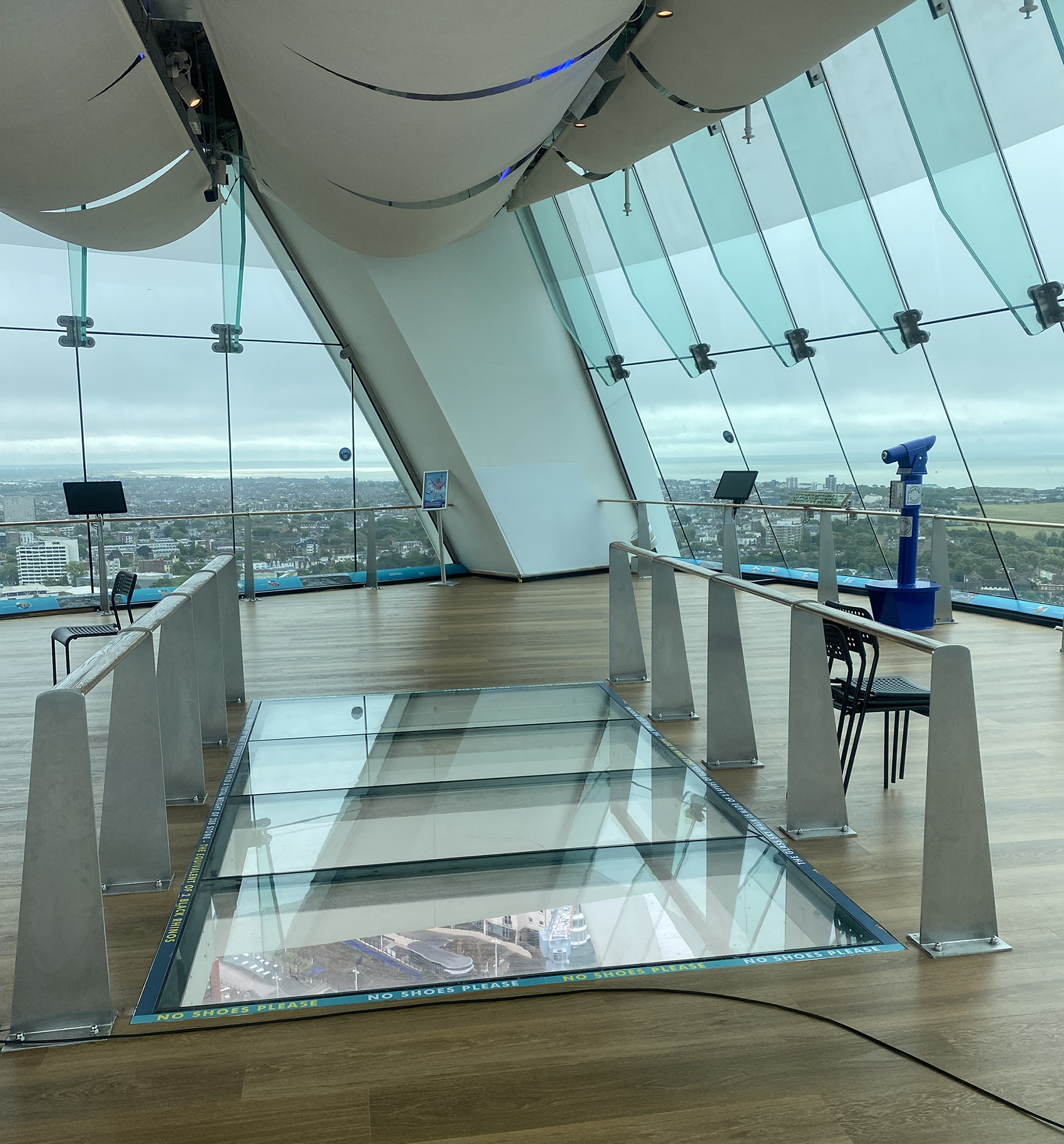 PTSG replaces observation deck in spectacular tower